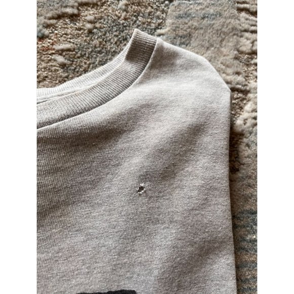 CALVIN KLEIN JEANS VINTAGE SINGLE STITCH GREY T SHIRT SIZE MEDIUM 90S Y2K HYPE - Picture 6 of 7